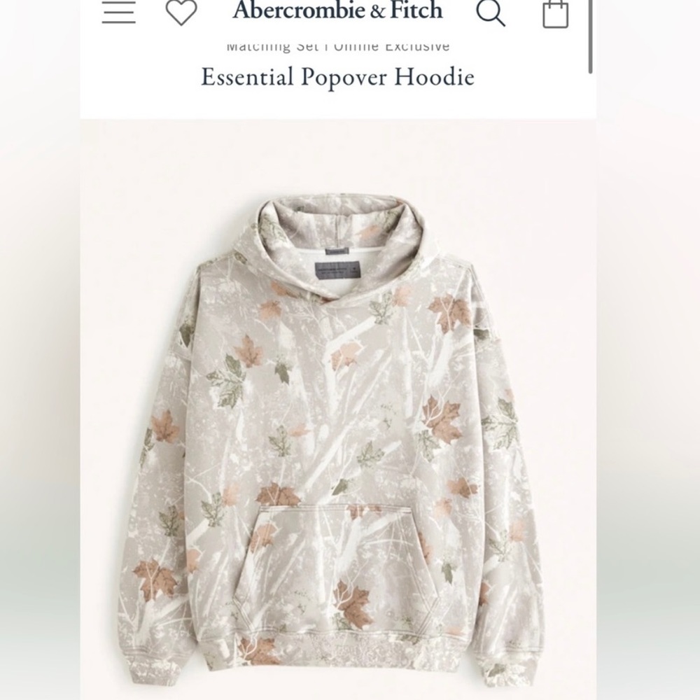 Abercrombie Camo hoodie - SOLD OUT!!
